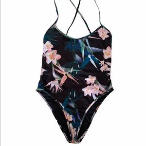 Floral One Piece Swimsuit